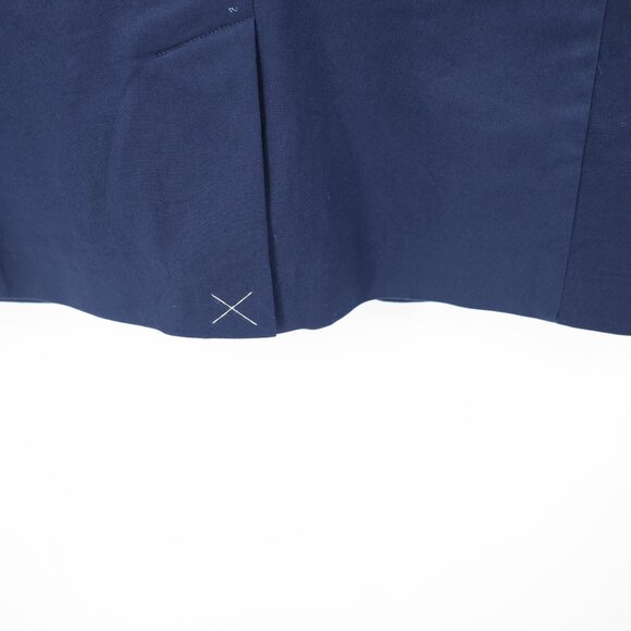 Wildfang blazer Women medium The Ace Tux Blazer navy blue one button shawl lapel - Picture 6 of 13